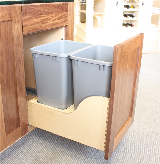 Install a Pull-Out Trash Can in Your Kitchen - San Diego ...