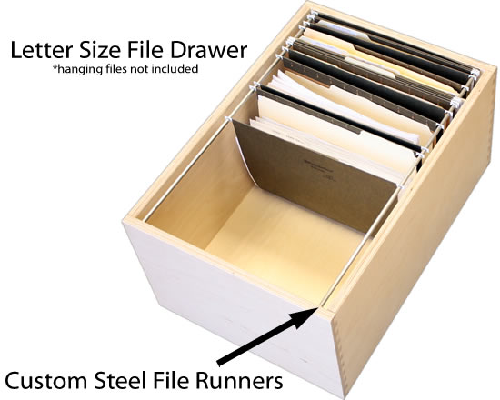 2 Drawer File Cabinet Letter Sized Files